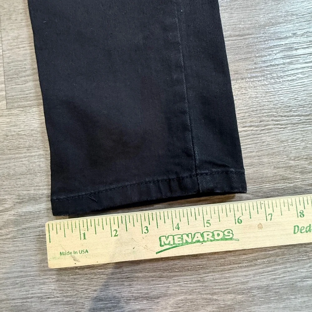 Levis 514 Straight Fit Mens Black Stretch Jeans 28x32 NWT 00514-1434